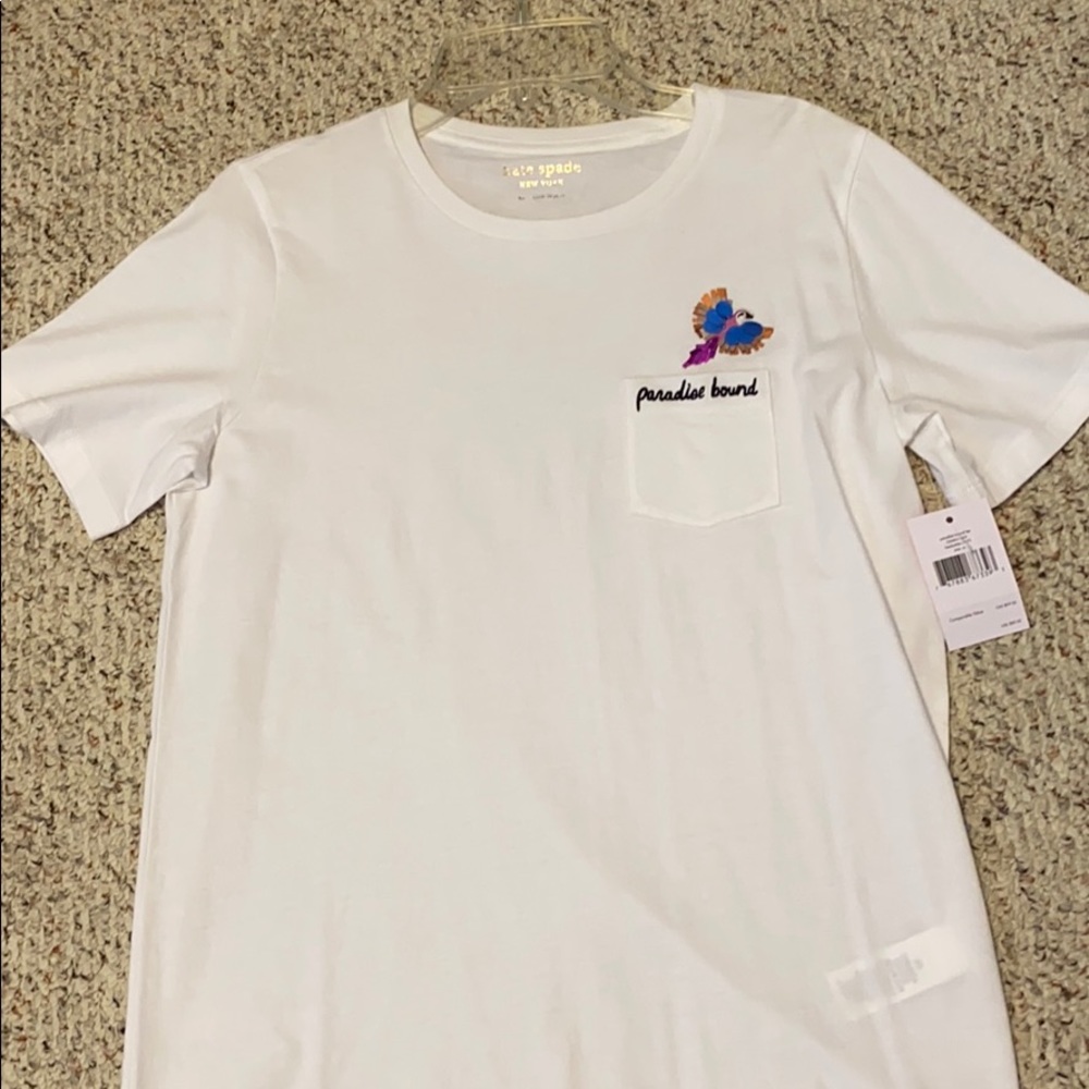 Kate Spade tee!💙💜🤍